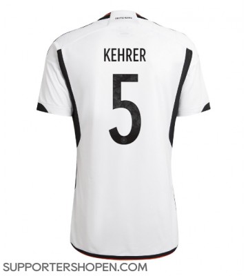 Tyskland Thilo Kehrer #5 Hemma Matchtröja VM 2022 Kortärmad